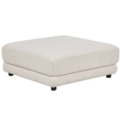 Beliani - SIGTUNA - Ottomaan - Wit - Polyester